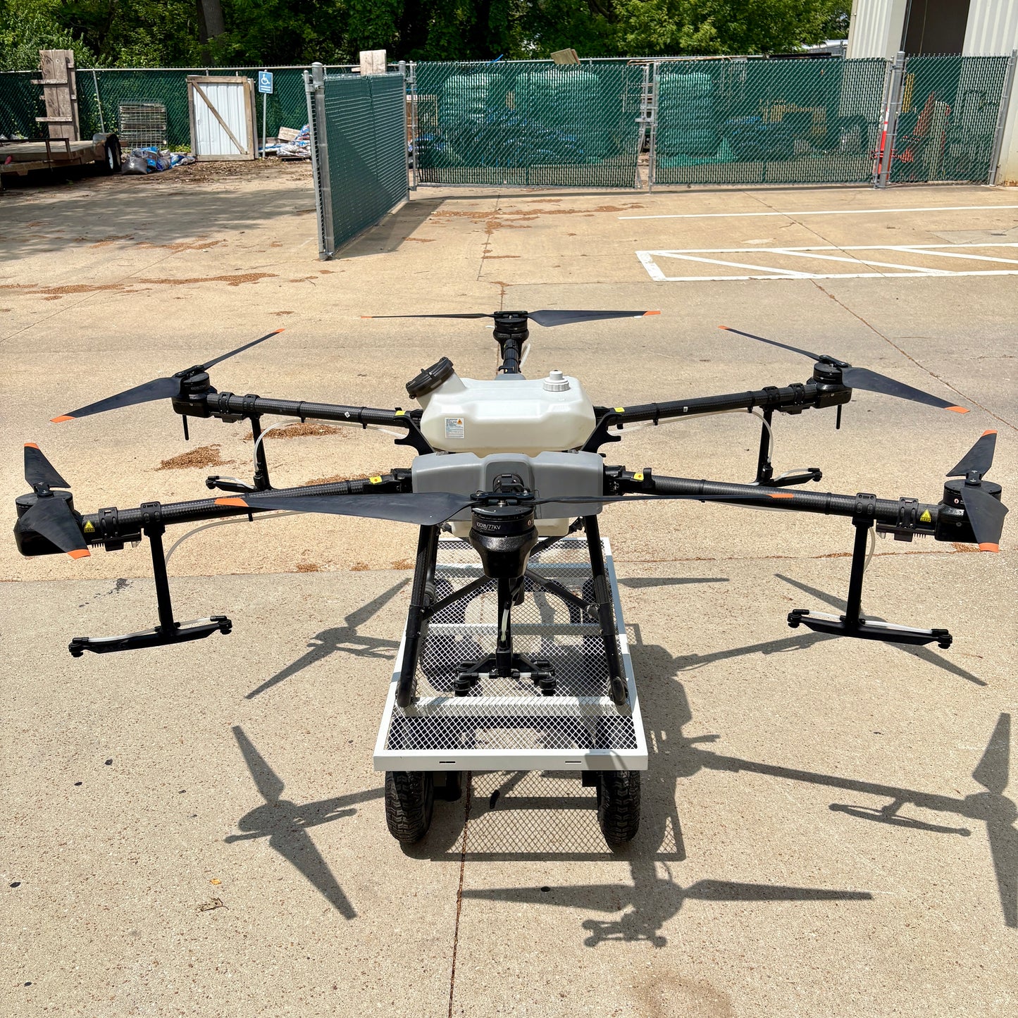 DJI Agras T30 Drone Spray Package (Silver) - Includes: 1 Battery, RC, & More