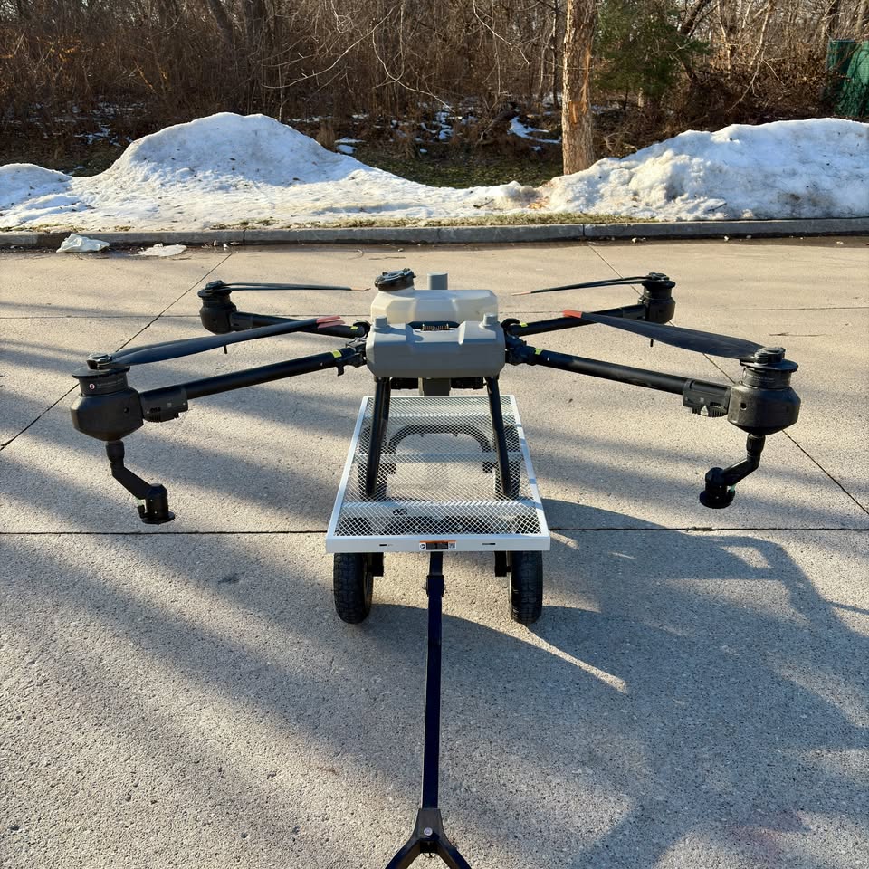 DJI Agras T20P Drone Spray Package (Silver) - Includes: 1 Battery, RC, and More