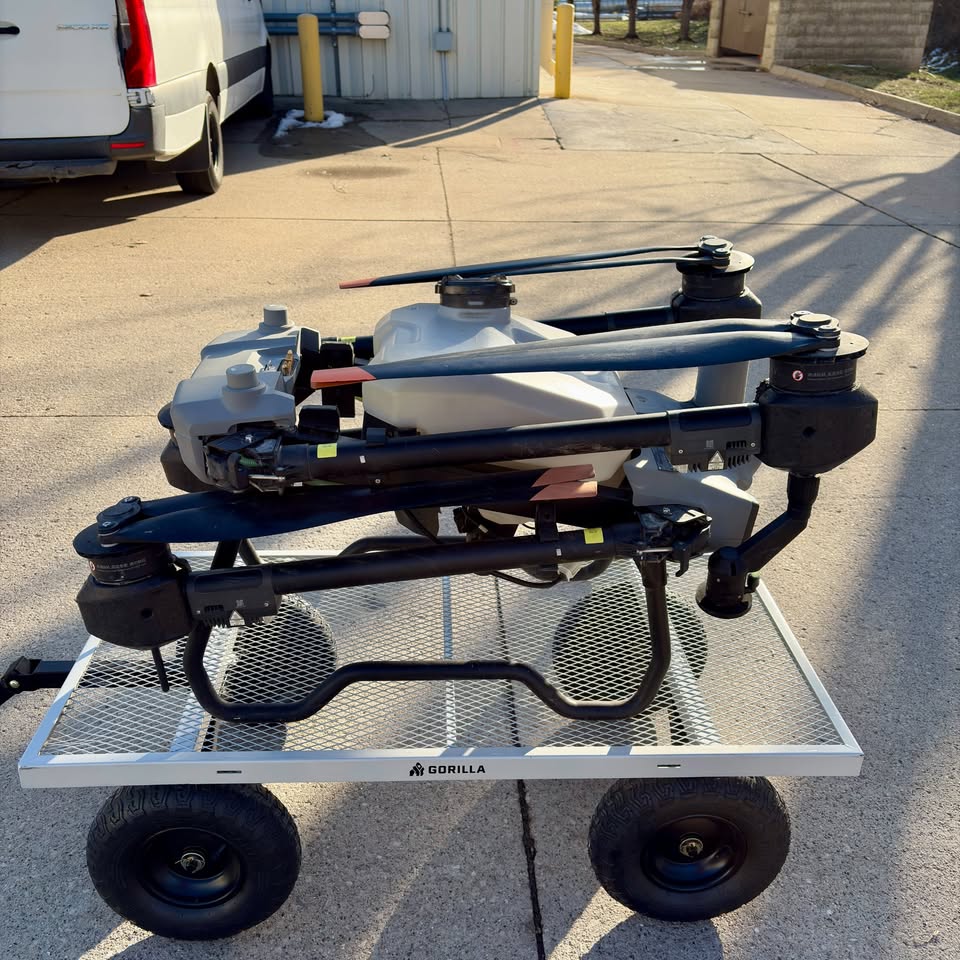 DJI Agras T20P Drone Spray Package (Silver) - Includes: 1 Battery, RC, and More