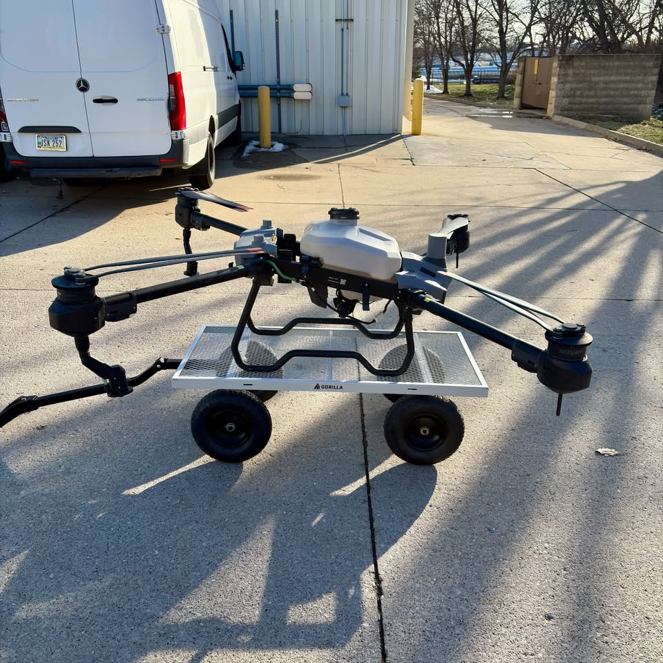 DJI Agras T20P Drone Spray Package (Silver) - Includes: 1 Battery, RC, and More