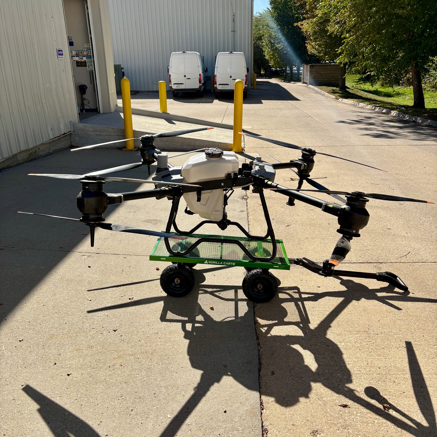 DJI Agras T40 Drone Package (Gold) - Includes: 2 Batteries, Charger, RC, & More